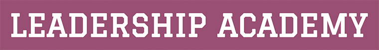 Leadership Academy Registration