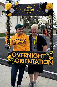 Lorena at Cal State Los Angeles